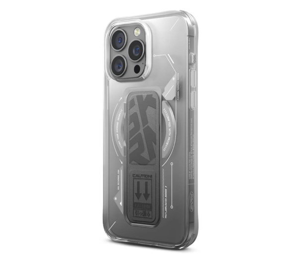 Skinarma Helio do iPhone 16 Pro 6.3" Magnetic Grip titanium - 1316890 - zdjęcie 3
